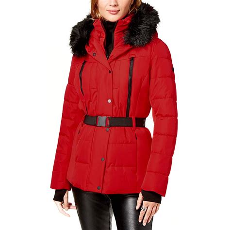 michael kors red jacket women|Michael Kors jackets women's outlet.